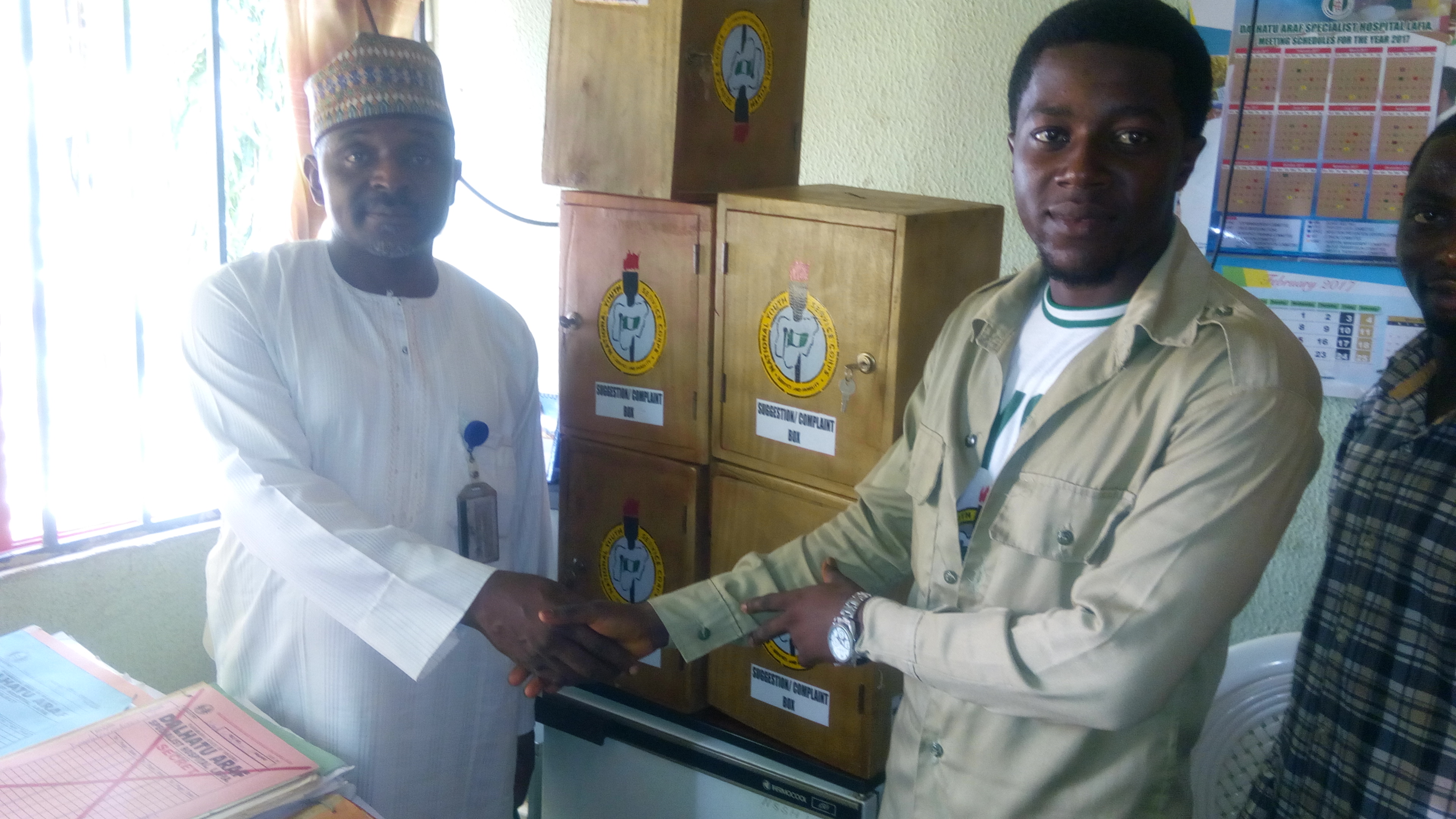 School desks donation